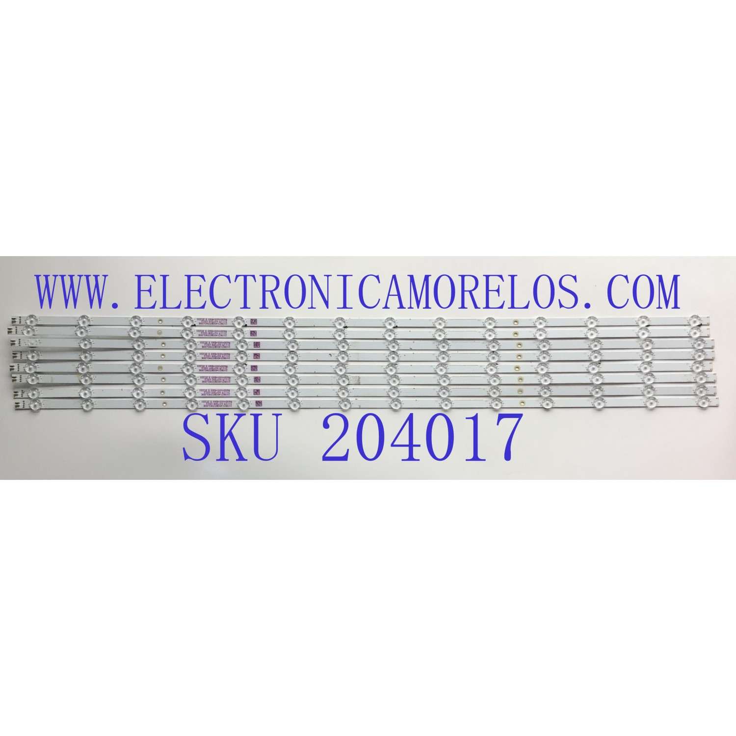 KIT DE LED'S PARA TV VIZIO  (8 PIEZAS) / NUMERO DE PARTE LBM500M0702-ABF-2 / 210BZ14D0B339CL00E / LBM500M0702-ABF-2(HF)(O) / PANEL TPT500WR-U3T03.DJ REV:S01U / DISPLAY CV500U3-T03 REV:01 / MODELOS M50Q7-J01 LTYHG7KX